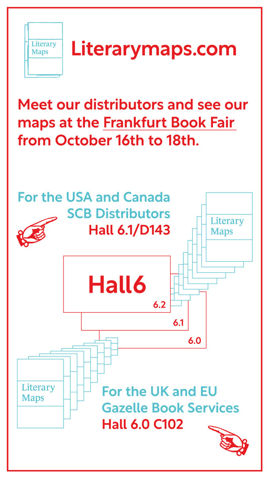 Meet our distributors and see our maps at the Frankfurt Book Fair from October 16th to 18th.
