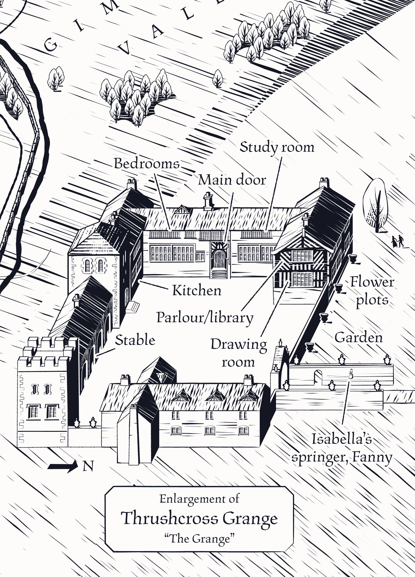 Wuthering Heights Map
