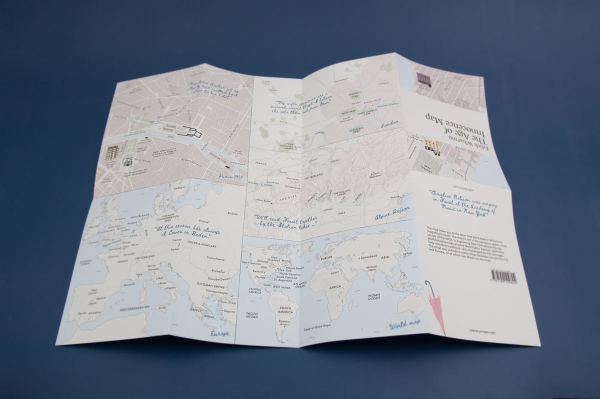The Age of Innocence Map