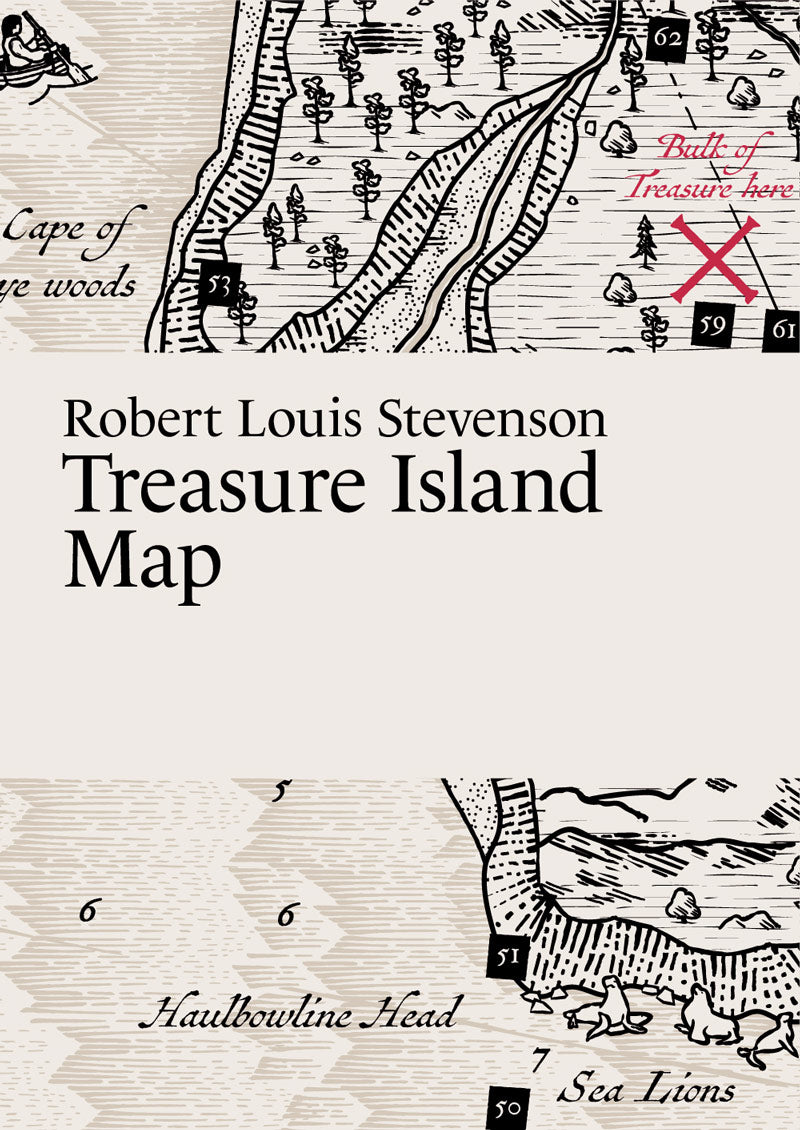 Literary　Map　–　Island　Treasure　Maps