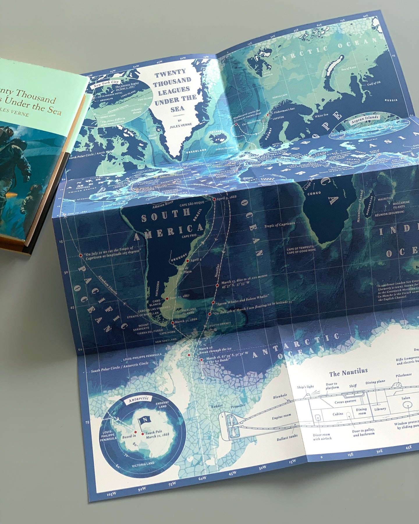 My First Jules Verne Map! – Literary Maps