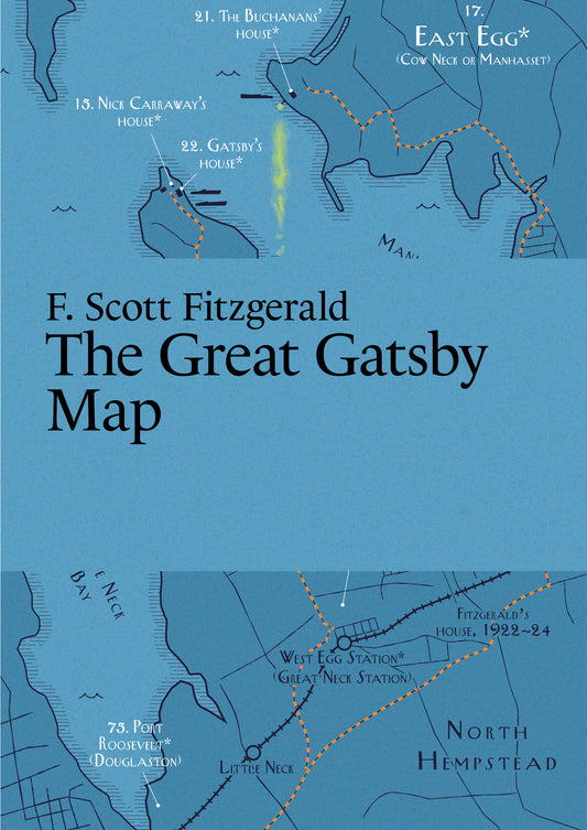 The Great Gatsby Map