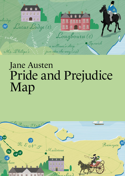 Pride and Prejudice Map