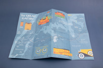 The Great Gatsby Map