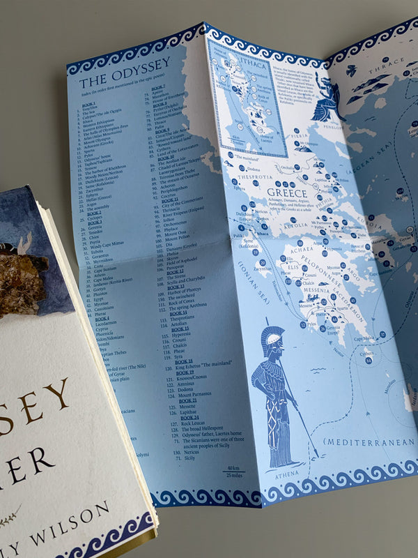 The Odyssey Map – Literary Maps