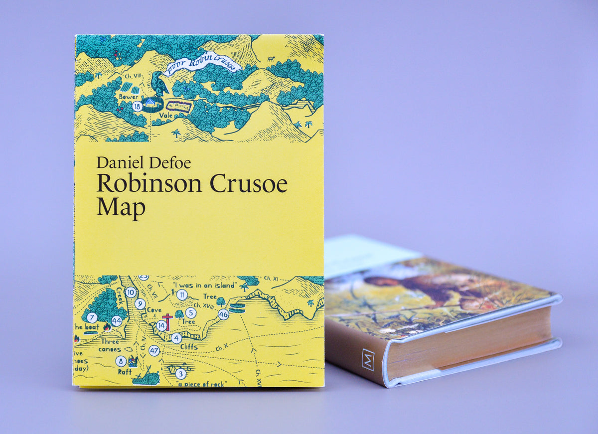 Robinson Crusoe Map – Literary Maps